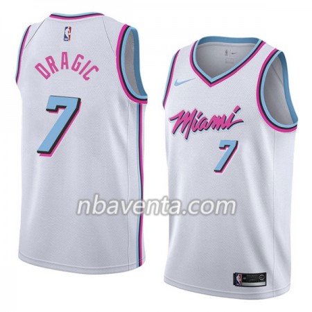 Camiseta Hombre Miami Heat Goran Dragic 7 Nike City Edition Swingman